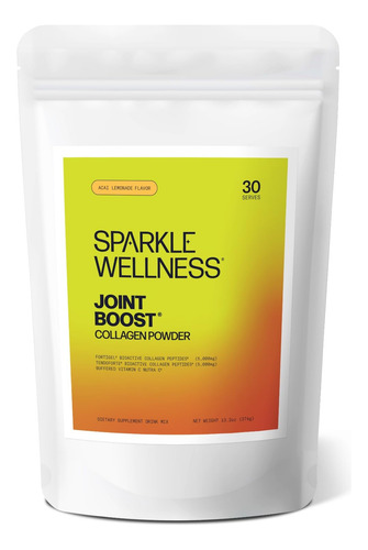 Suplemento De Colágeno Em Pó Sparkle Wellness Joint Boost