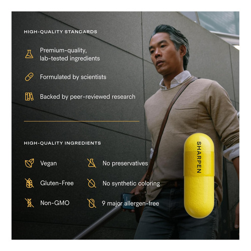 Tally Health Sharnen-suplemento Cerebral Para Foco Memória - Imagem 5
