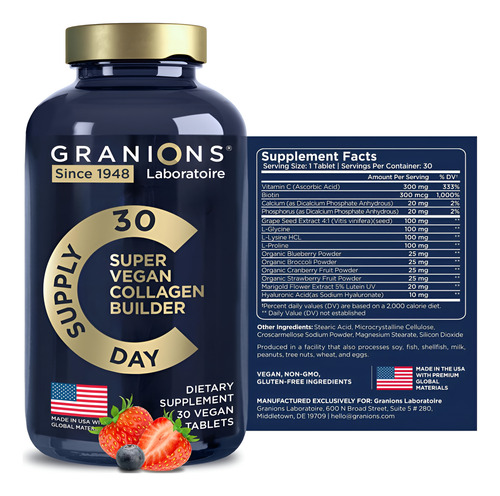 Suplementos Veganos De Colágeno Para Mulheres E Homens De De - Imagem 8