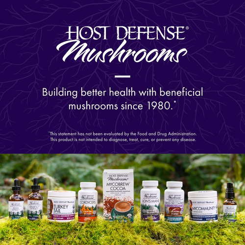 Suplemento Host Defense Brainpower Stack Powder 100g - Imagem 7