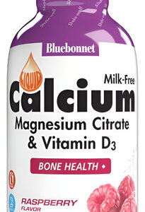 Bluebonnet Calcio Magnesio & D3 16fl Oz 32 Serv Frambuesa