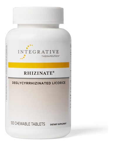 Suplemento Terapêutico Integrativo Rhizinate Dgl 100 Comprim