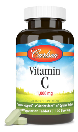 Carlson - Vitamina C 1.000 Mg 100 Contagens - Imagem 5