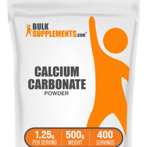 Suplemento Bulksupplements.com Carbonato De Cálcio 500g