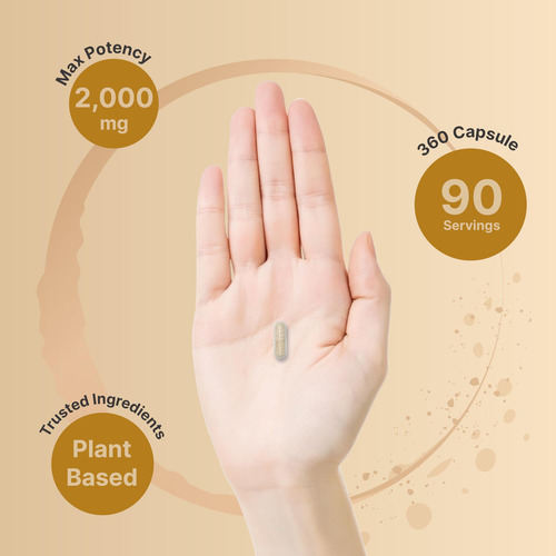 Suplemento: Cápsulas Naturebell Psyllium Husk 2.000 Mg 360 - Imagem 4