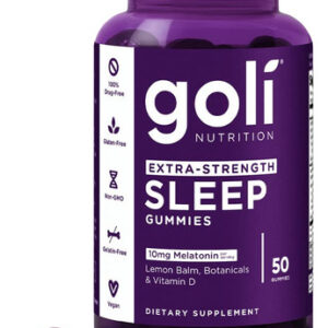 Suplemento Goli Extra Strength Sleep Gummy 10 Mg De Melatoni
