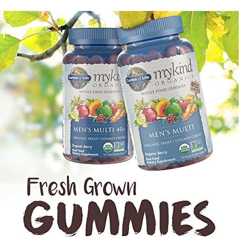 Mykind Organics Gominhas Multivitamínicas Para Homens 120 - Imagem 6