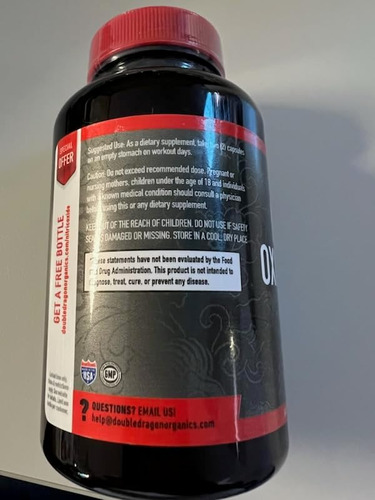 Potenciador De Óxido Nítrico 1600 Mg Double Dragon - Imagem 11