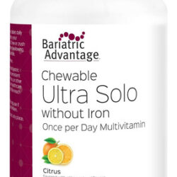 Bariatric Advantage - Ultra Solo Mastigável Sem Ferro - Cítr