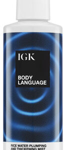 Mist Igk Body Language Água De Arroz Abóbora E Espessament