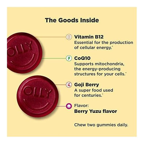 Vitamina B-12 Marca Olly 1000 Mcg 60 Comprimidos - Imagem 2