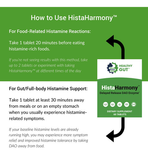 Histaharmonia Intestinal Saudável Enzima De Suporte De His - Imagem 8