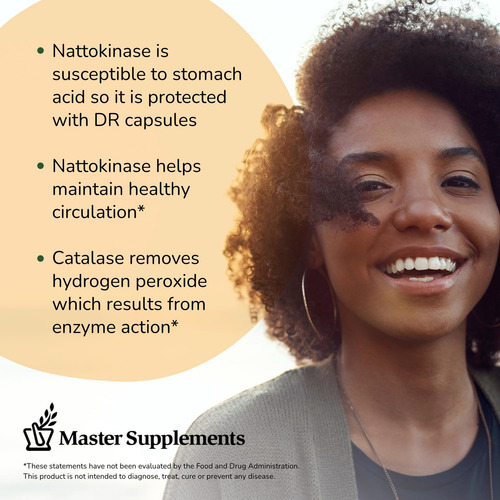 Master Supplements Nattostim - 30 Cápsulas Vegetais De Liber - Imagem 4