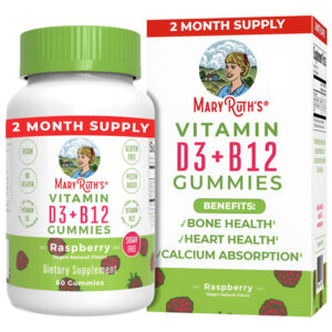 Vitamina D3 + B12 Sem Açúcar Fornecimento Para 2 Doses