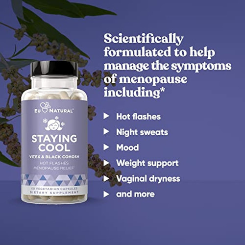 Suplementos Para Menopausa Staying Cool Para Mulheres - Imagem 11