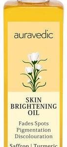 Óleo De Pele Auravedic Para Pele Radiante Com Açafrão 100ml