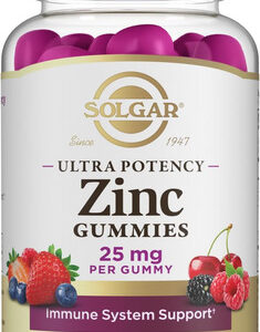 Solgar Zinc Gummies Adult Vitamin With 25mg Ultra Potency...