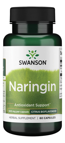 Suplemento Swanson Naringin 500mg 60 Cápsulas