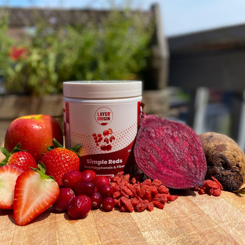 Suplemento Em Pó De Frutas Orgânicas Layer Origin Simple Red - Imagem 5