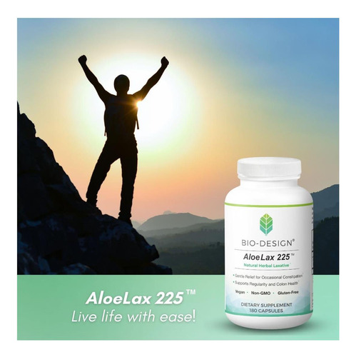 Bio -design Aloe Lax 225 Alívio Para Constipação Ocasional - Imagem 14