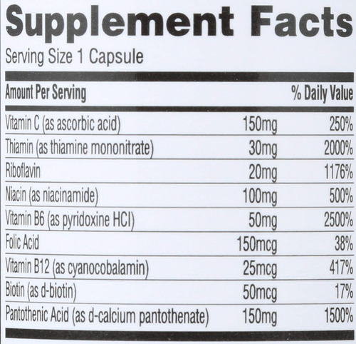 Suplemento 365 Da Whole Foods Market Vitamin B Stress Comple - Imagem 12