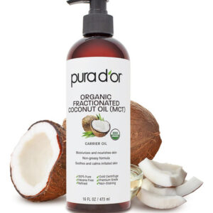 Pura D&quotor 16 Onças De Óleo De Coco Biológico Fraccionado ...