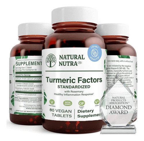 Curcumina Natural De Açafrão De Nutra Com 95% De Curcuminóid - Imagem 7