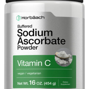 Ascorbato De Sódio Tamponado Horbäach De Vitamina C Em Pó 50