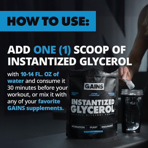 Ganhos De Suplementos De Treino Em Pó De Glicerol Instanciad - Imagem 6