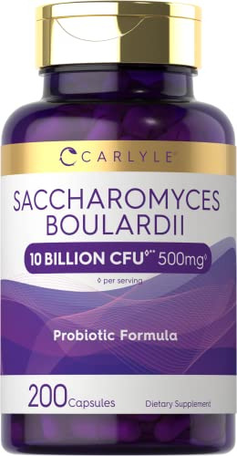 Suplemento Probiótico Carlyle Saccharomyces Boulardii 200 Ca