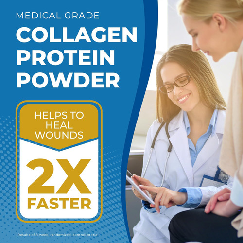 Prot Gold Proteína De Colágeno Em Pó 17 G Por Porção - Imagem 2