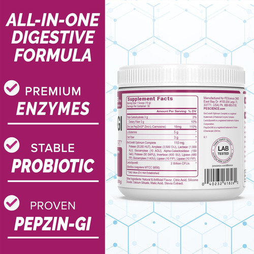 Gut Health Powder Prescience Complete-gi Probióticos (30 Por - Imagem 13