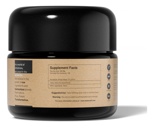 Suplemento De Resina De Shilajit Orgânica Pura Dos Himala... - Imagem 18