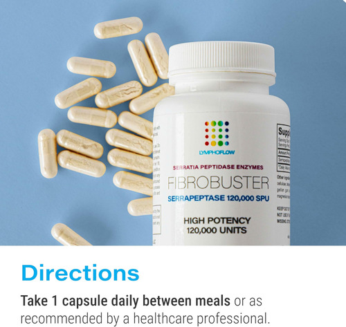 Bruizex Fibrobuster: Enzimas Proteolíticas Serrapeptase Spu - Imagem 6