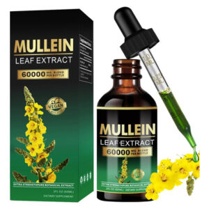 Mullein Drops Para Os Pulmões - Limpeza Dos Pulmões Mullein