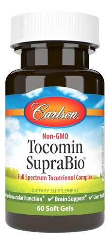 Carlson - Tocomin Suprabio Complexo De Tocotrienol Bio-apri