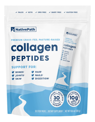 Pacotes De Peptídeos De Colágeno Protein Stick Nativepath Co