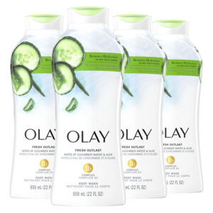 Sabonete Líquido Olay Fresh Outlast Cucumber Aloe 650 Ml (pa