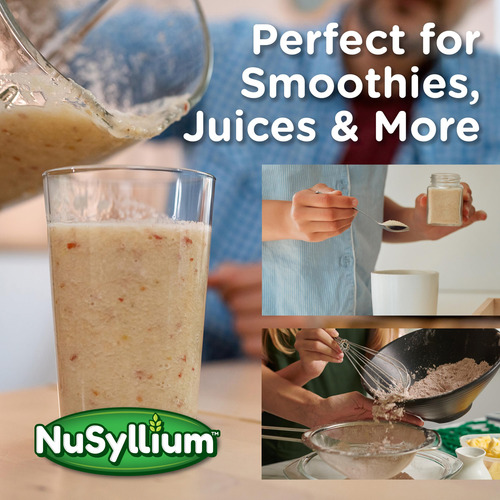 Suplemento De Fibra Dietética Nusyllium Psyllium Husk Powder - Imagem 9