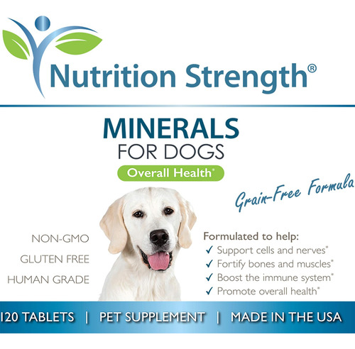 Minerais De Força Nutricional Para Cães Apoiam Células E Ne - Imagem 12
