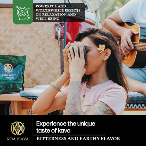 Vanuatu Koa Kava Kava Powder - Chá Nobre Waka Kava Premium F - Imagem 16