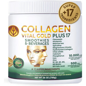 Vida Vital Peptídeos De Colágeno Em Pó +17 Super 16 Lb De
