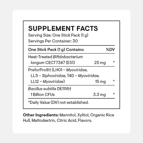 Suplemento Thorne Complete Biotic Probiotic Prebiotic Prebio - Imagem 2