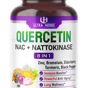 Suplemento Ultra Herbs Quercetina Com Bromelaína Vitamina C