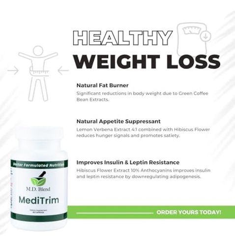Md Blend Meditrim Energia Suplemento Formulado Potente - Imagem 11