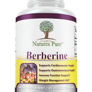 Simply Natures Pure Premium Berberine Hcl 500mg - 120 Caps..