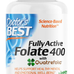 Suplemento Doctor&quots Best Folato Totalmente Ativo 400 Mcg