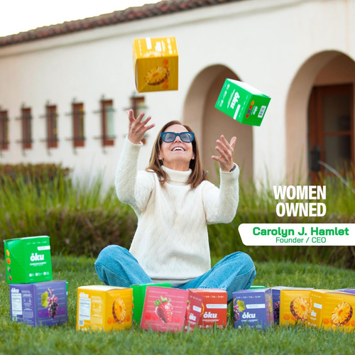 Oku Energy Chews Pacote De Variedade De 8 - Cafeína Natural - Imagem 12