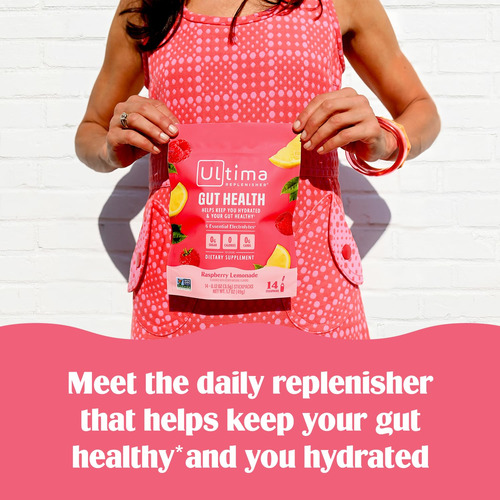 Suplemento Ultima Replenisher Gut Health: Limonada De Frambo - Imagem 2