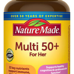 Multivitamínico Feito Na Natureza Para Mulheres Com Mais De